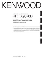 Kenwood KRF-X9070D Manuel D'instructions