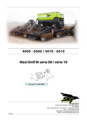 SKY Agriculture Maxi Drill W 00 Serie Mode D'emploi