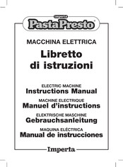 Imperia PastaPresto Manuel D'instructions