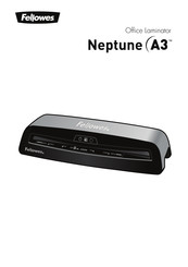 Fellowes Neptune A3 Mode D'emploi