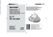 Sharp QT-CD180H Mode D'emploi