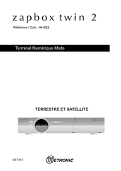 Metronic Zapbox twin 2 Manuel D'utilisation