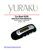 YURAKU YUMP3S350 Manuel D'instructions