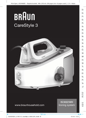 Braun CareStyle 3 IS 3022WH Mode D'emploi