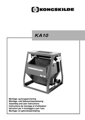 Kongskilde KA10 Instructions De Montage Et D'utilisation