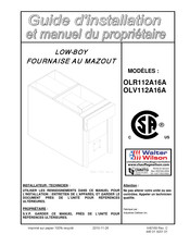HEIL OLR112A16A Guide D'installation Et Manuel Du Propriétaire