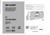 Sharp CD-BK3200V Mode D'emploi