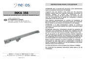 nekos INKA 356 230V Livret D'instructions