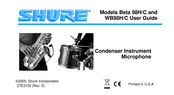 Shure Beta WB98H/C Guide D'utilisation