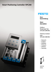 Festo SPC200-COM-DN2 Guide Rapide
