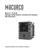 Macurco TX-12-HS Instructions D'utilisation