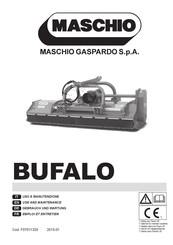 MASCHIO GASPARDO BUFALO Emploi Et Entretien