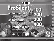 JBL ProSilent 100 Mode D'emploi