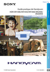 Sony Handycam HDR-XR200E Guide Pratique