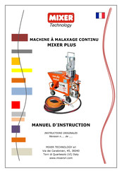 MIXER PLUS Manuel D'instruction