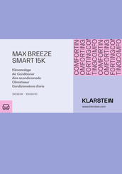 Klarstein MAX BREEZE SMART 15K Mode D'emploi