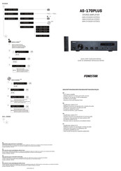 FONESTAR AS-170PLUS Guide De Démarrage Rapide