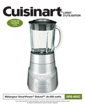 Cuisinart SmartPower Deluxe SPB-600C Livret D'utilisation