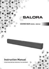 Salora SBO360 Guide D'utilisation