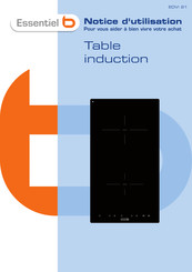 essentiel b EDVI 21 Notice D'utilisation