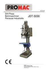 Promac JDT-5030 Manuel Utilisateur