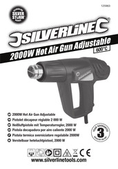 Silverline 2000 W Instructions D'utilisation