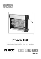 EUROM Fly Away 1600 Livret D'instructions