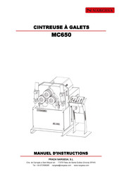 NARGESA MC650 Manuel D'instructions