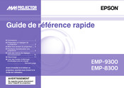 Epson EMP-9300 Guide De Référence Rapide