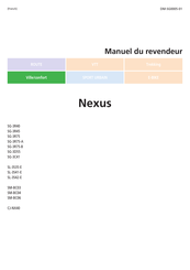 Nexus CJ-NX40 Manuel Du Revendeur