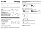 Sony DAV-HDX589W Instructions