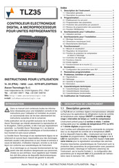 Ascon Tecnologic TLZ35 Instructions Pour L'utilisation