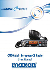 Maxon CIC Europe CM70 Multi Mode D'emploi