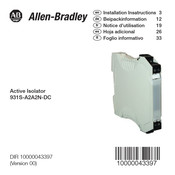 Rockwell Automation Allen-Bradley 931S-A2A2N-DC Notice D'utilisation