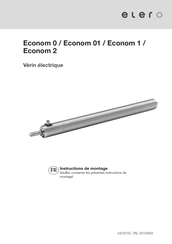 elero Econom 0 Instructions De Montage