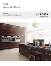 Bosch HCP56652UC Manuel D'utilisation Et D'entretien
