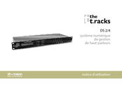 thomann the t.racks DS2/4 Notice D'utilisation