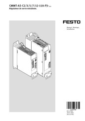Festo CMMT-AS-C3-11A-P3 Série Manuel De Montage Et D'installation
