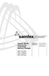Samlex Power SEC-1230UL Manuel Du Propriétaire