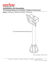 PEERLESS Mounts FPEPM-06 Guide D'installation