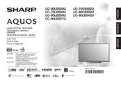 Sharp AQUOS LC-80LE650U Guide De Setup