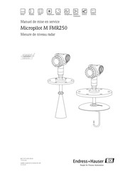 Endress+Hauser Micropilot M FMR250 Manuel De Mise En Service