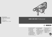 Bosch GBH 5-40 DCE Professional Notice Originale