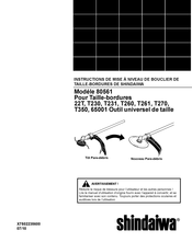 Shindaiwa 80561 Instructions De Mise En Service