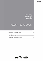 Electro Depot Bellavita DC 78 W701T Guide D'utilisation