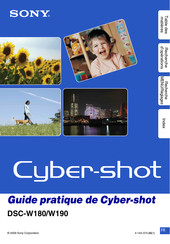 Sony Cyber-shot DSC-W180 Guide Pratique