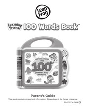 Leap Frog LesPetits Ecoliers Mes 100 premiers mots Guide
