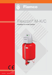 flamco Flexcon M-K/C Installation Et Mode D'emploi
