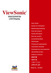 ViewSonic VA912b Guide De L'utilisateur
