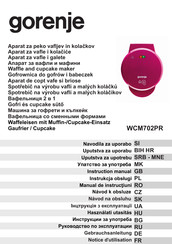 Gorenje WCM702PR Notice D'utilisation